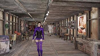 Exciting Fallout 4 fashion series with cute brunette