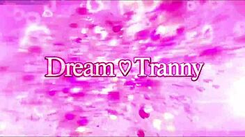 mayna santini strokes her shemale cock solo