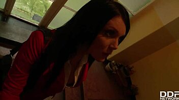 Busty milf emma leigh seduced in the office for rough fucking