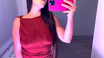 trying on sexy tops for haul in spanish style