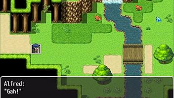 While I work, my friends tease the pervert fondling big tits