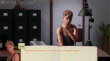 yo, meeting my new gay roommate in wild hentai!