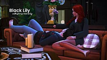 Black Lily 3D hentai preview shows naughty animated sex scenes