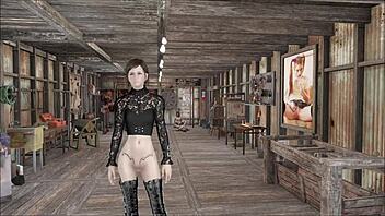 Exciting Fallout 4 fashion series with cute brunette