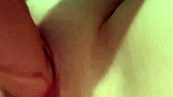 Amateur couple's naughty antics with a special guest
