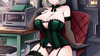 Mary the domina is waiting for you in this anime porn video.