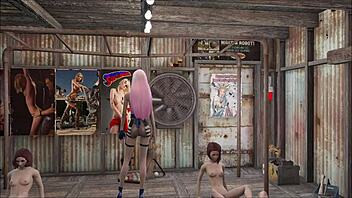 Exciting Fallout 4 fashion series with cute brunette