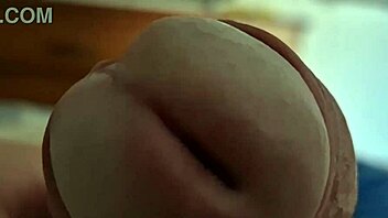 close-up of my cock's head teasing you