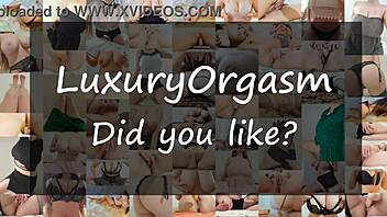 Sexy maid pokes rubber cock 😍