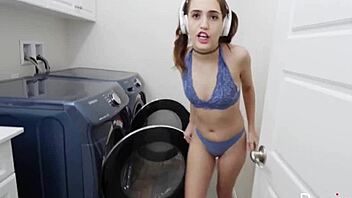 Teen skinny brooke haze fucks me in pov