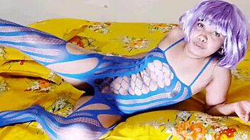 Hanif and Adori’s big dicks on Asian cowgirl’s face