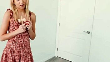 Stepsis Madison Summers rides big cock in cowgirl and missionary with deepthroat 😘