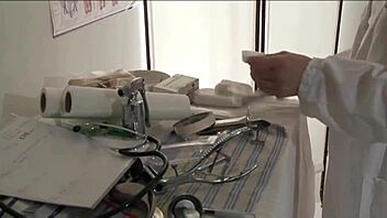 A European twink couple’s naughty doctor visit for some fetish fun