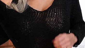 Big Titted Milf Nina Elle Squirting in Hardcore Fingering Session