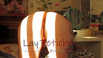 Hey, watch this horny shaved pussy doggystyle lesbian action in the sun