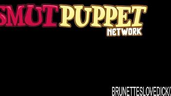 brunettes love dick - young 18+ damsel amia miley rewards her brave hero with hardcore sex and cumshot