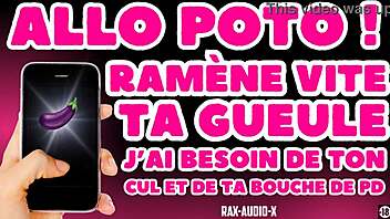 open your ass wide for your buddy in this french arab gay domination audio porn!