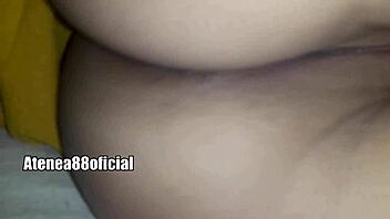 Stepsister’s big natural tits and crazy antics at night