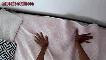 Female POV sucking Antonio Mallorca's monster cock to orgasm