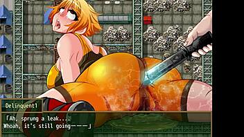 Beautiful anime babes with big natural tits and big asses in bondage BDSM scenes.