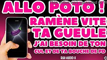 open your ass wide for your buddy in this french arab gay domination audio porn!