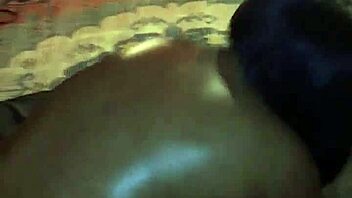 Nerdy Hazelnut's big ebony ass gets pounded