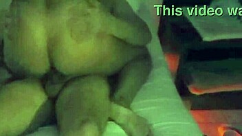 Blonde wife bent over for anal with husband's friend