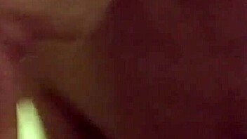 milf blowjob deepthroat with lots of saliva in the spa