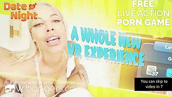 VR porn with a hot woman with great ass and big boobs.