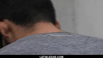 Sexy Latino Boy Covered In Cum By Four Hung Guys