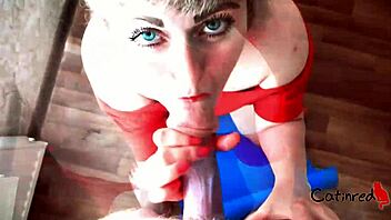 i deepthroat my step-brother's monster cock in the gym