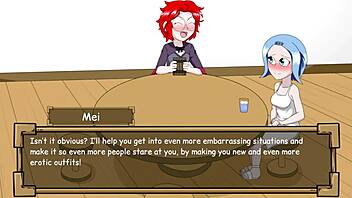 Hana's Exposure: A Blooming Flower in Hentai Game Part 1