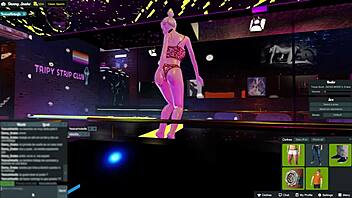 Yessicahotwife dancing in the night club