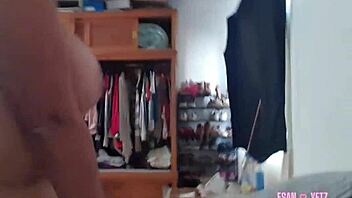 Beautiful BBW and natural tits get down and dirty in homemade porn video