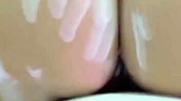 Big ass latina girl touches herself