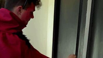 Guys in costumes, wanna freeuse this hot MILF treat? Momslave is all yours!