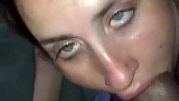 watch this amazing deepthroat blowjob with natural tits and thong action in anime style