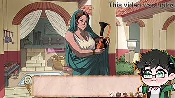 Hot men in ancient Roman gladiator outfits engage in sex and struggle for liberation in an animated Yaoi movie.