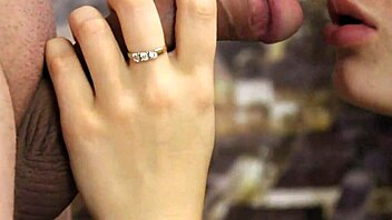 A deep and sloppy blowjob followed by different positions, anal sex, and an ending in the ass and on the back.