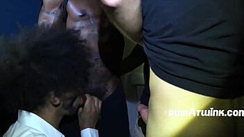 I became the impromptu orgy bottom after my girlfriend's call.