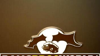 horny black french babe milu blaze gets oiled massage