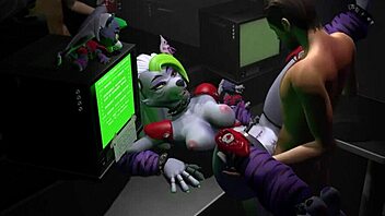 Roxanne Wolf In Missionary Sex Parody Of Five Nights At Freddy's