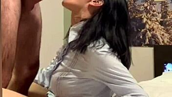 Secretary’s Face Sprayed with Sperm After Wild Doggystyle at Delegation!