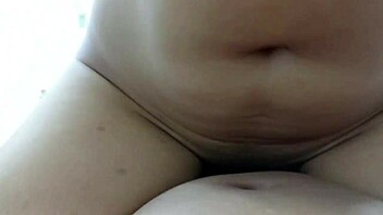 Amateur Latina Teen 18+ Moans on Top with Tight Vagina and Cum