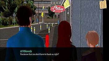 in this episode of my new family, redhead explores 3d adventures