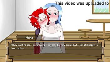 Hana's Exposure: A Blooming Flower in Hentai Game Part 1