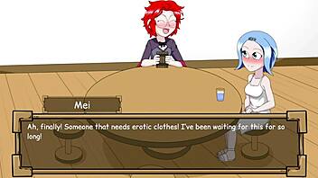 Hana's Exposure: A Blooming Flower in Hentai Game Part 1