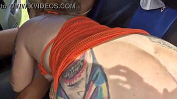 Hey, I got wild in the car with my friend, called three hung guys to bang us bareback!