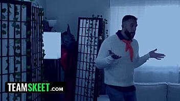 jinkies, velma and fred tryin to solve a mystery in that creepy house but they end up fuckin instead, squirting and cowgirl style