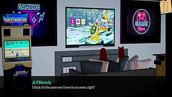 in this episode of my new family, redhead explores 3d adventures